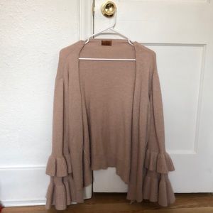 Blush Knit Open Sweater